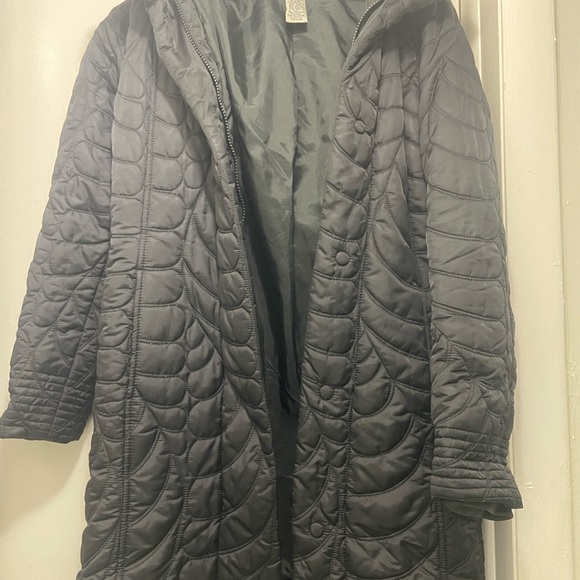Armani Exchange A|X  Women's Down Black Winter Quilted Puffer Jacket XS - Picture 7 of 8